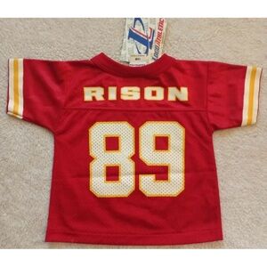 Vintage  Kansas City NFL Andre Rison #89 Jersey Little Boy Size  12 Months